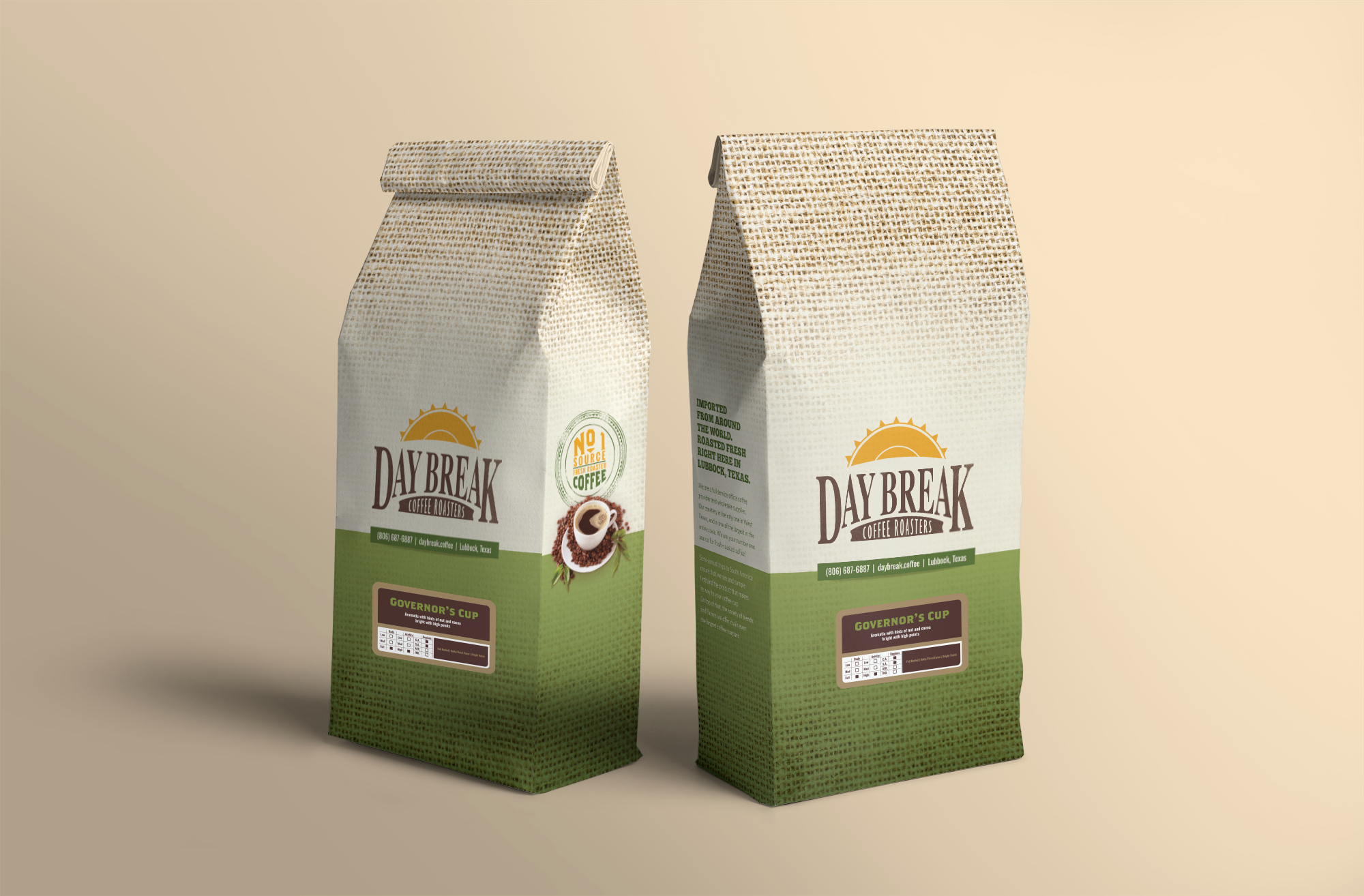 Day Break Governor’s Cup coffee Day Break Governor's Cup coffee bags